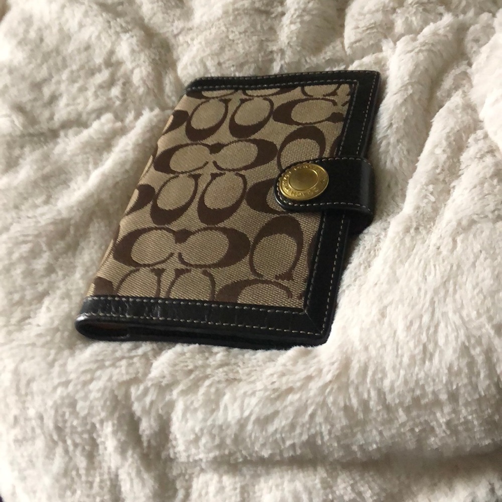 Coach planner cover